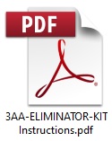3AA-ELIMINATOR-KIT Instructions